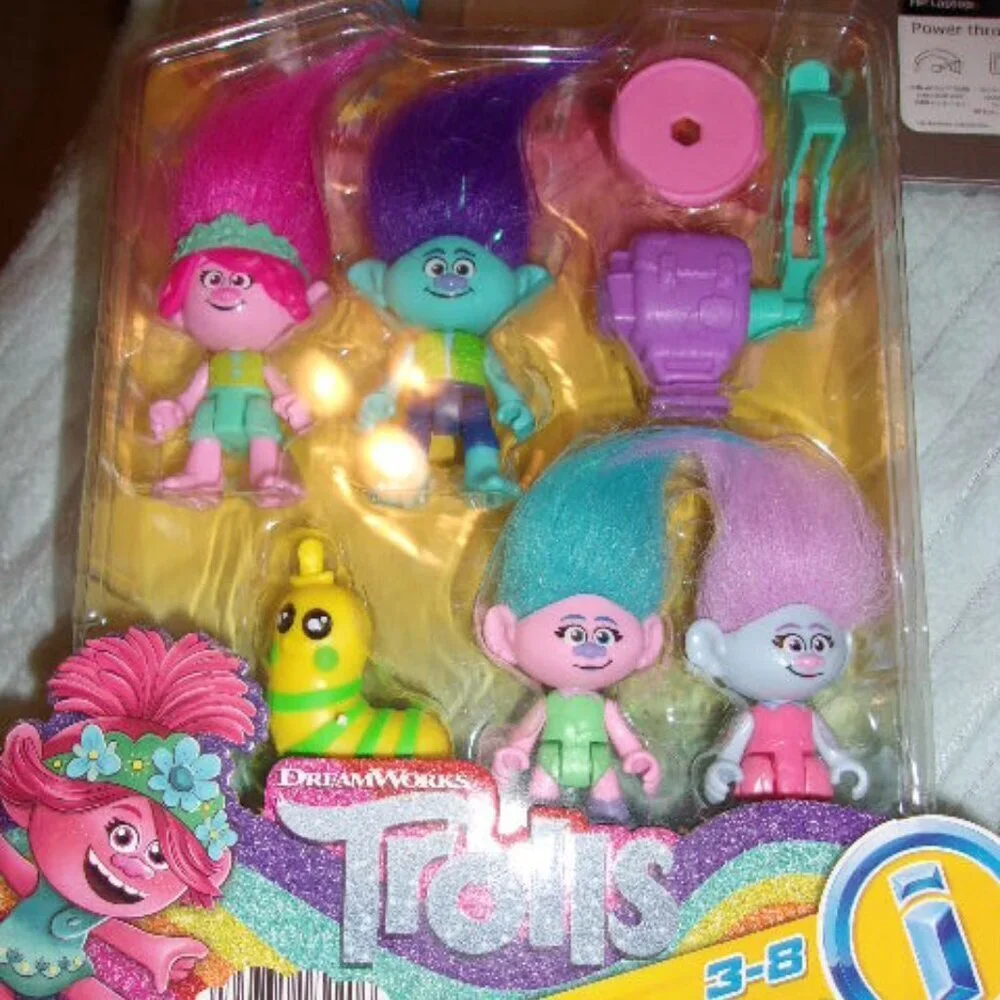 Imaginext DreamWorks Trolls Figure Multipack Playset  7pc New